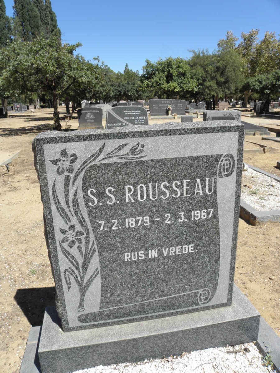 ROUSSEAU S.S. 1879-1967