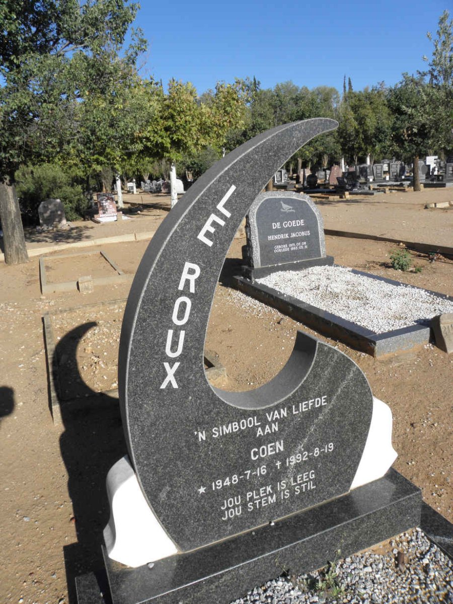 ROUX Coen, le 1948-1992