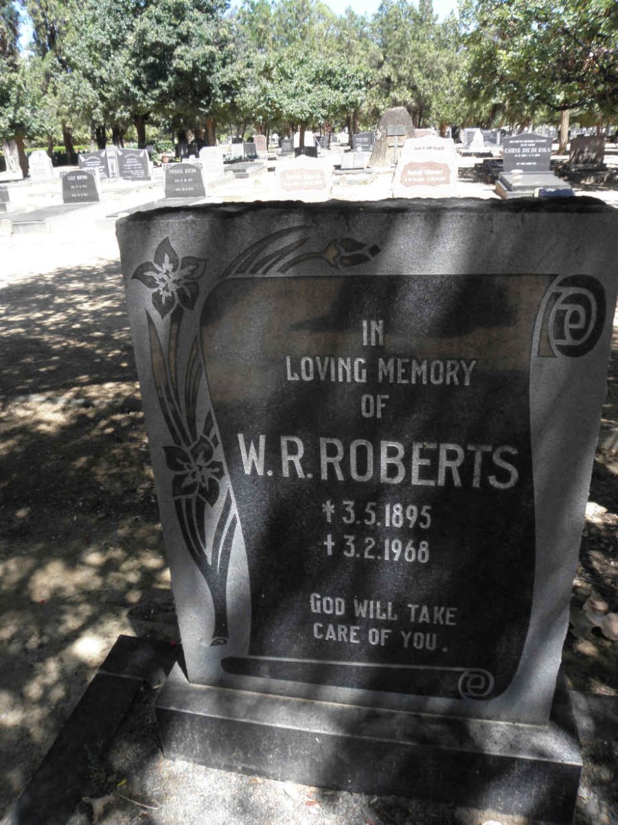 ROBERTS W.R. 1895-1968