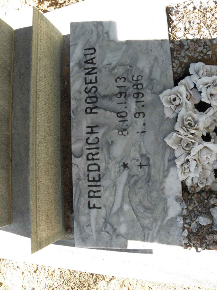 ROSENAU Lothar 1952-1957 :: ROSENAU Friedrich 1913-1986