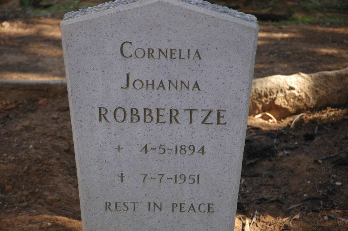 ROBBERTZE Cornelia Johanna 1894-1951