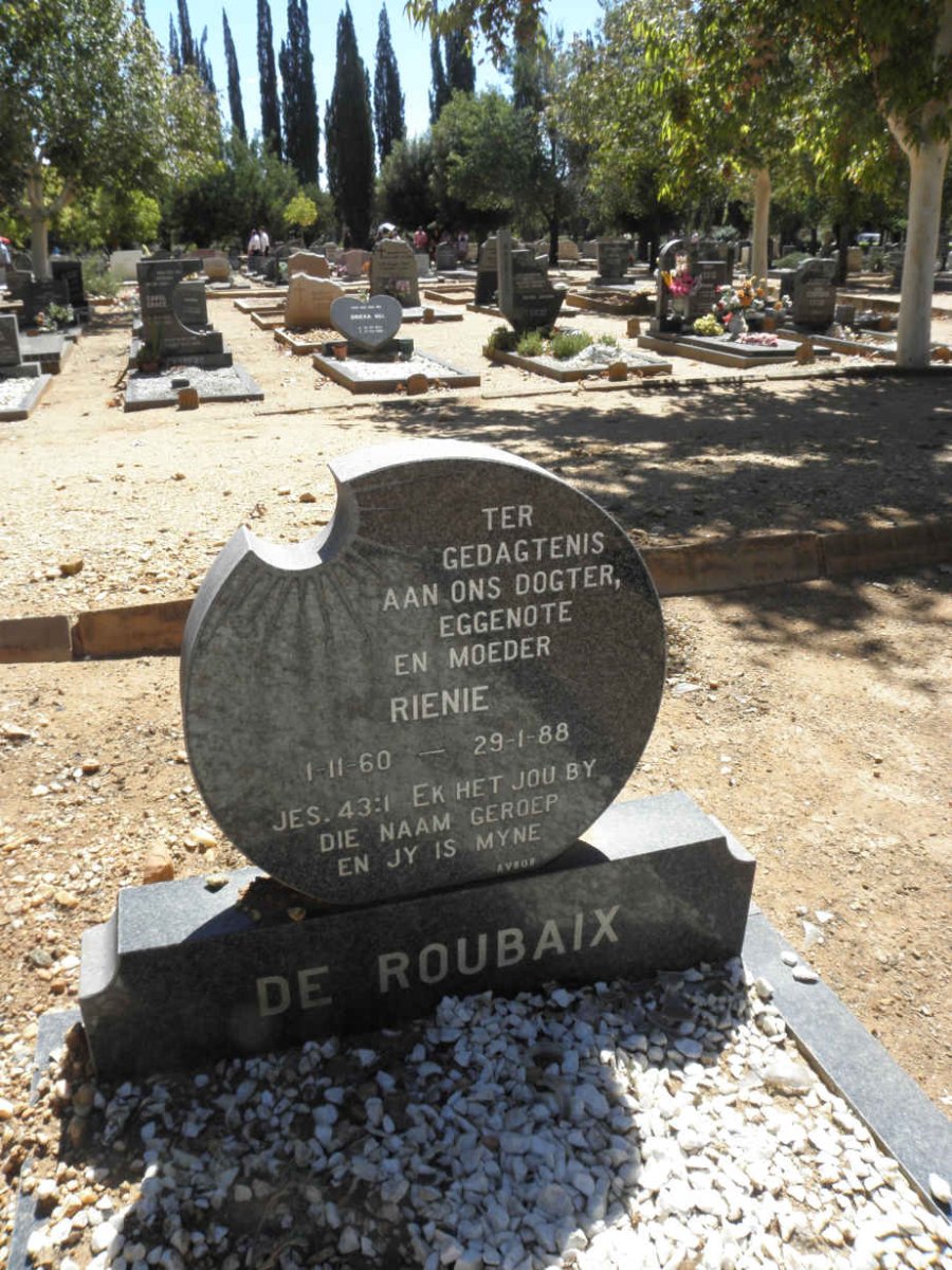 ROUBAIX Rienie, de 1960-1988