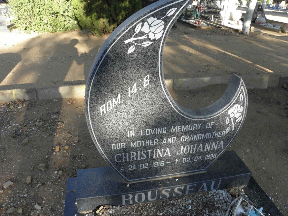 ROUSSEAU Christina Johanna 1916-1996