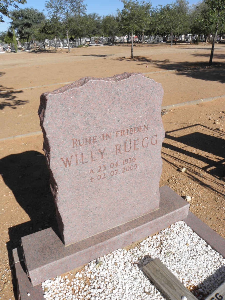 RUEGG Willy 1936-2005