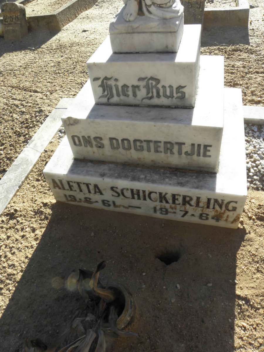 SCHICKERLING Aletta 1961-1964