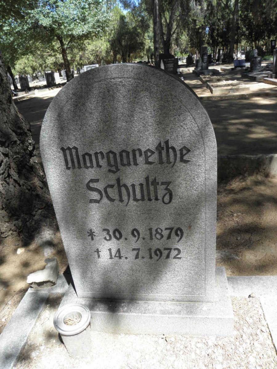 SCHULTZ Margarethe 1879-1972