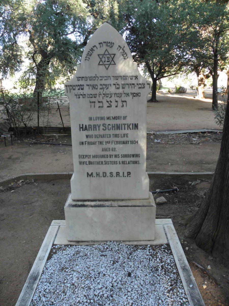 SCHNITKIN Harry -1934