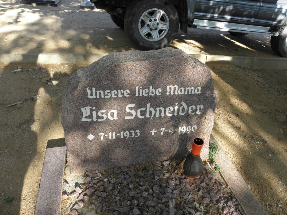 SCHNEIDER Lisa 1933-1990
