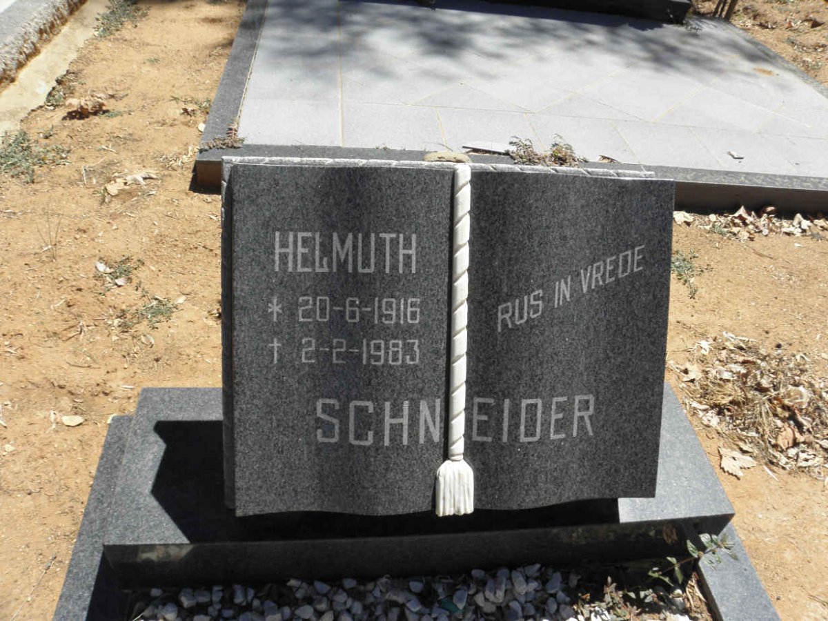 SCHNEIDER Helmuth 1916-1983