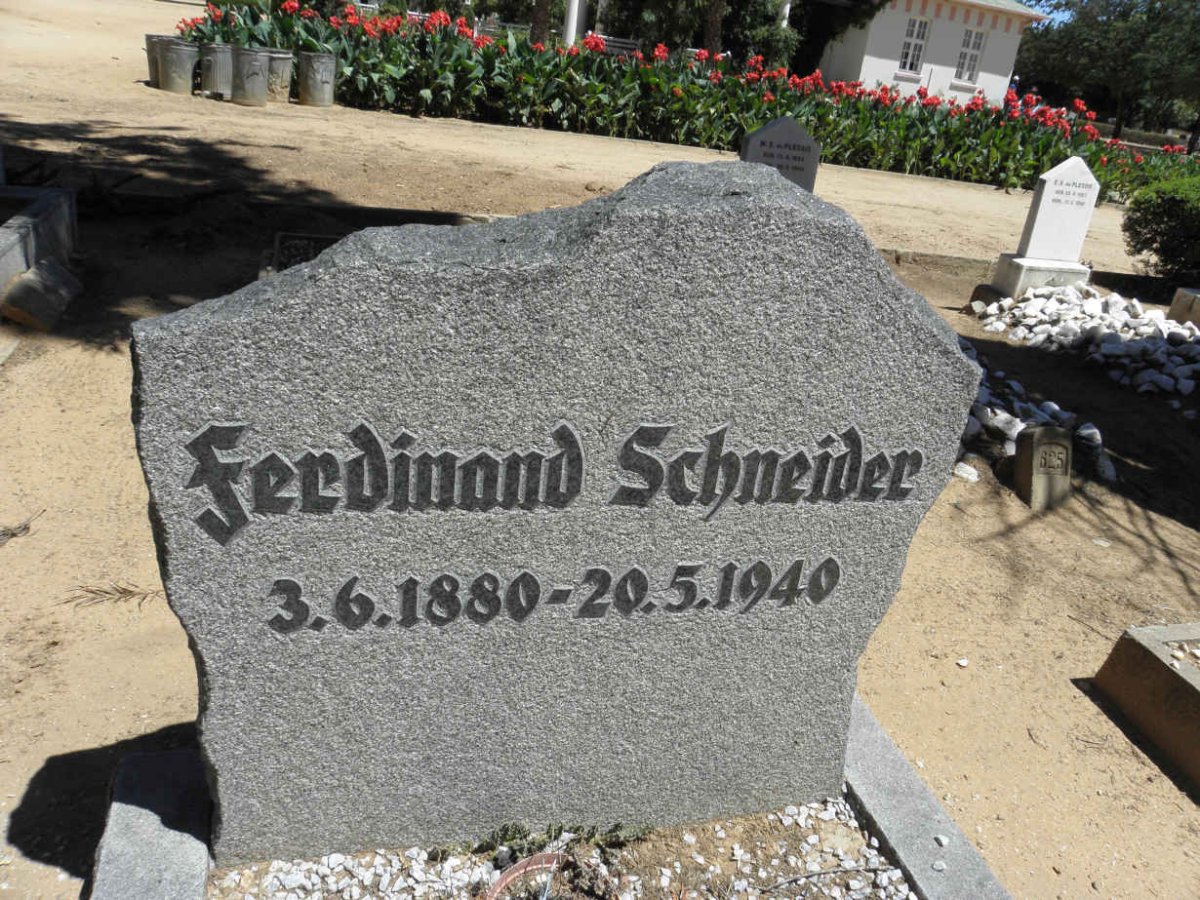 SCHNEIDER Ferdinand 1880-1940