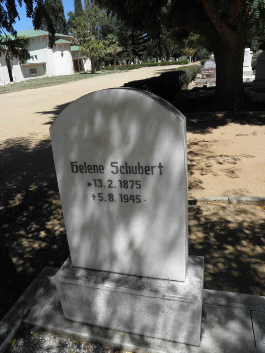 SCHUBERT Helene 1875-1945