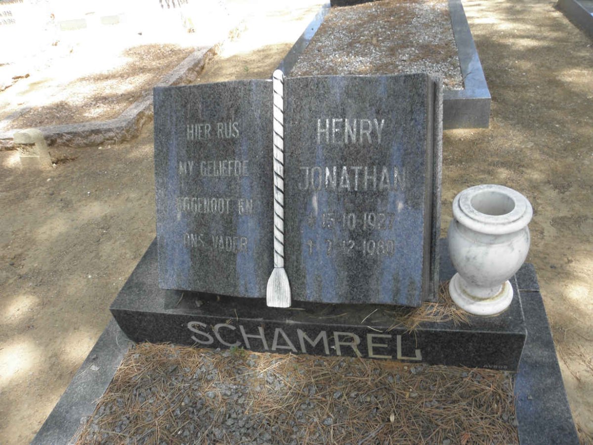 SCHAMREL Henry Jonathan 1927-1980