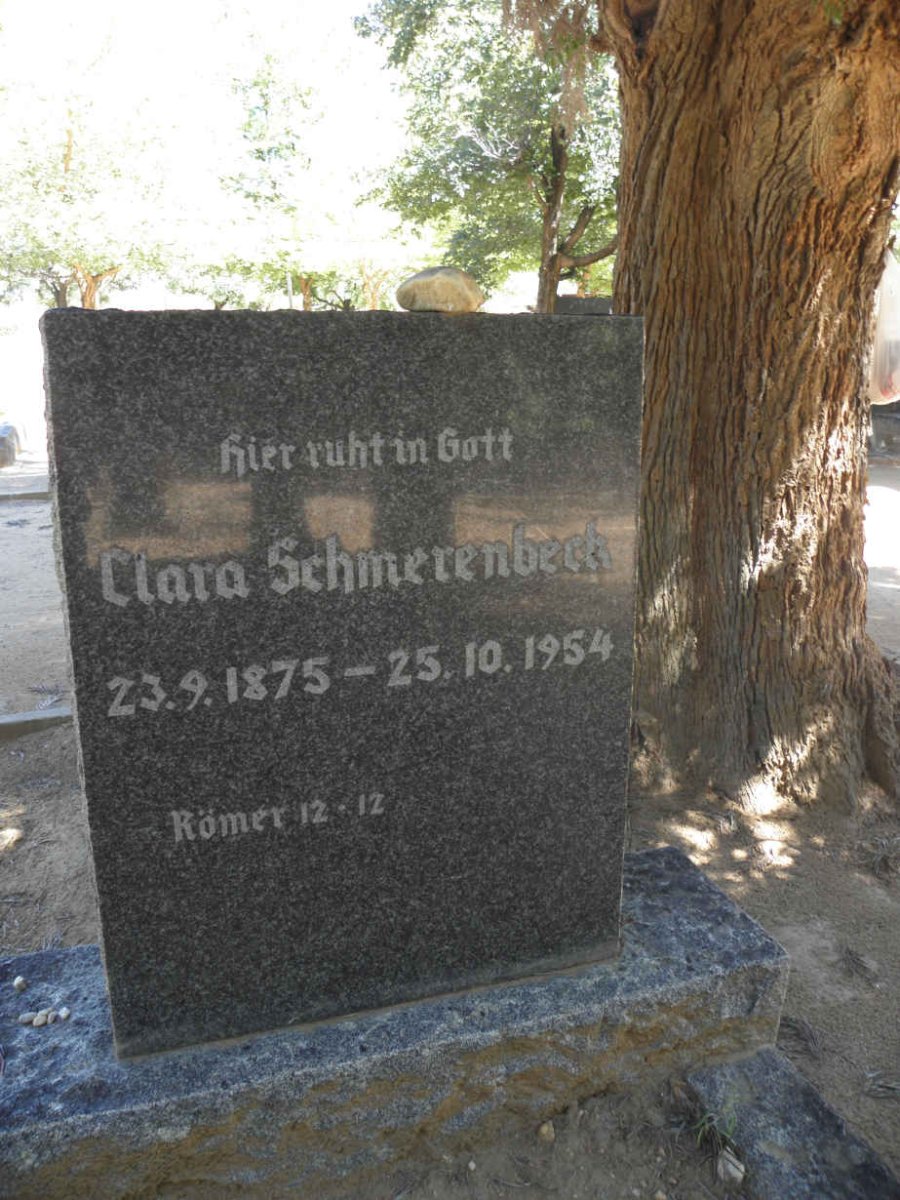 SCHMERENBECK Clara 1875-1954