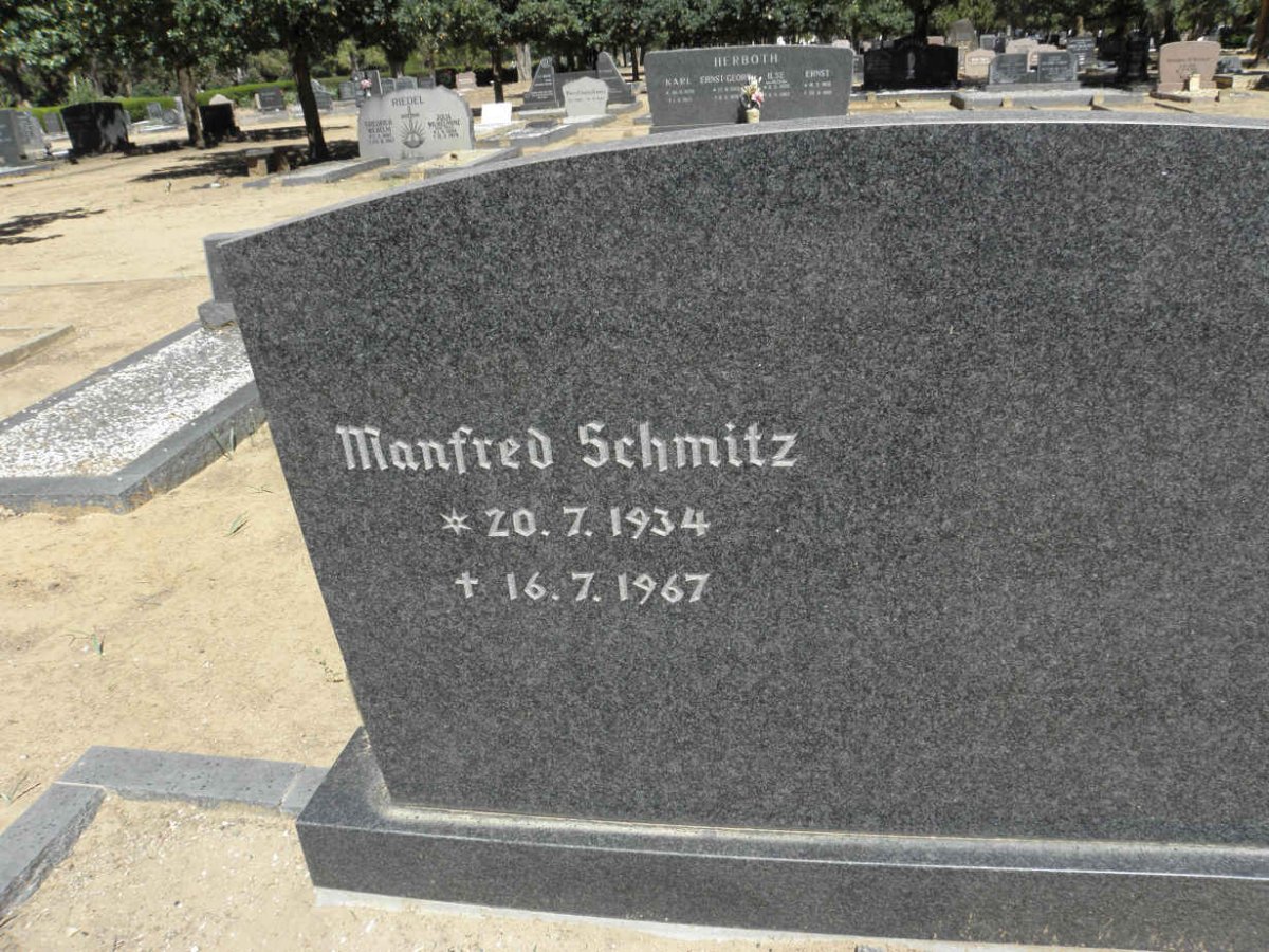 SCHMITZ Manfred 1934-1967
