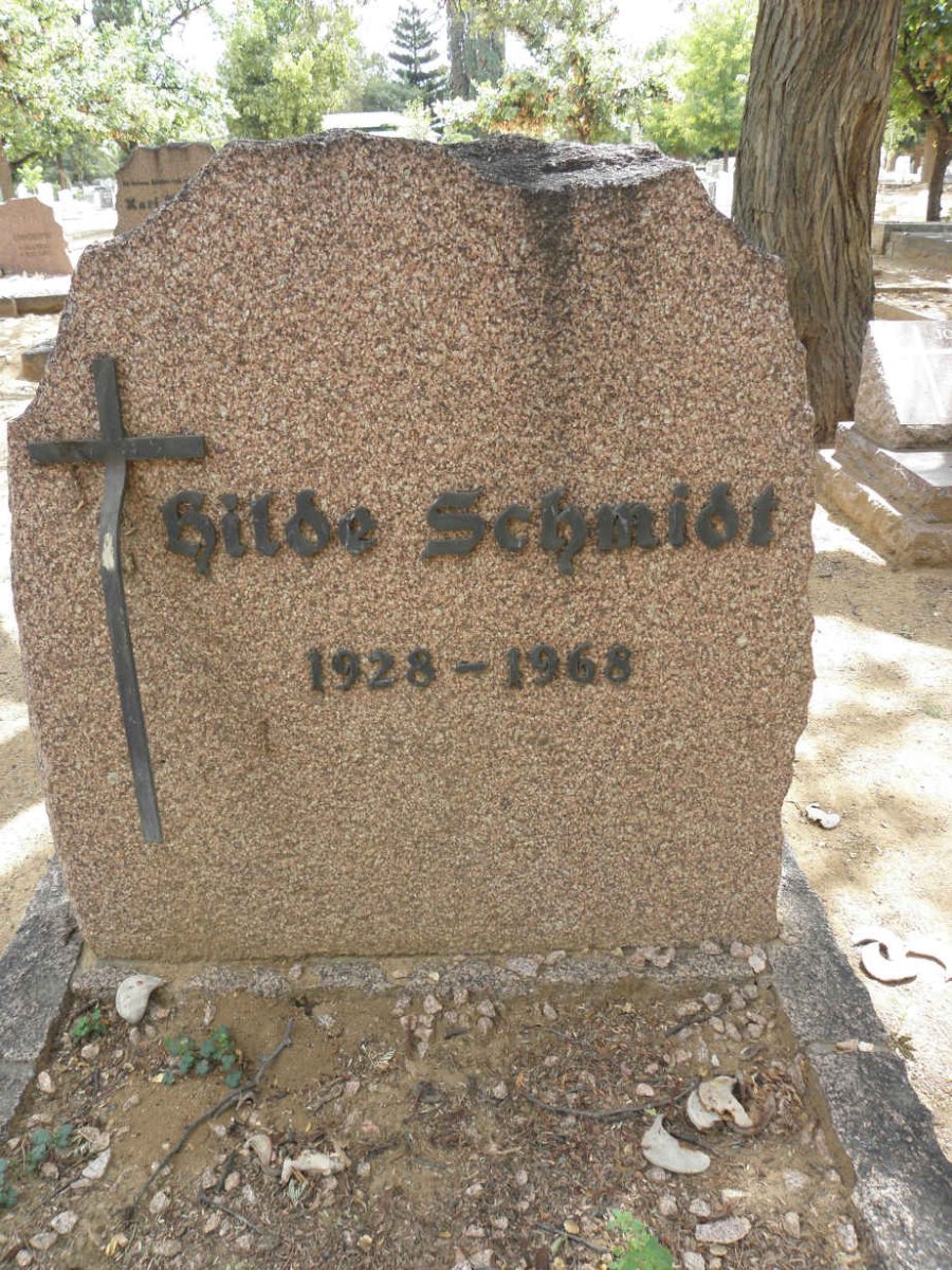 SCHMIDT Hilde 1928-1968
