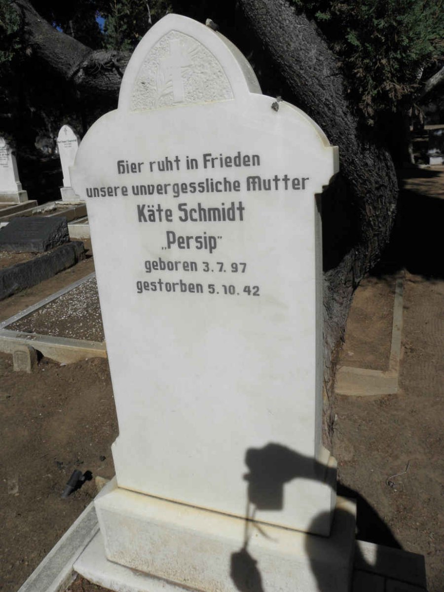 SCHMIDT Käte nee PERSIP 1897-1942