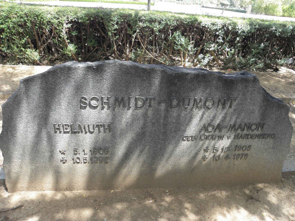 SCHMIDT Helmuth, Du Mont 1906-1992 &amp; Ada-Manon V. HARDENBERG 1905-1976