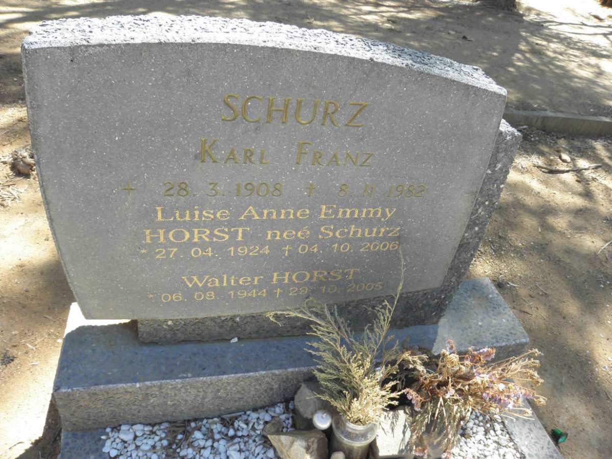 SCHURZ :: HORST
