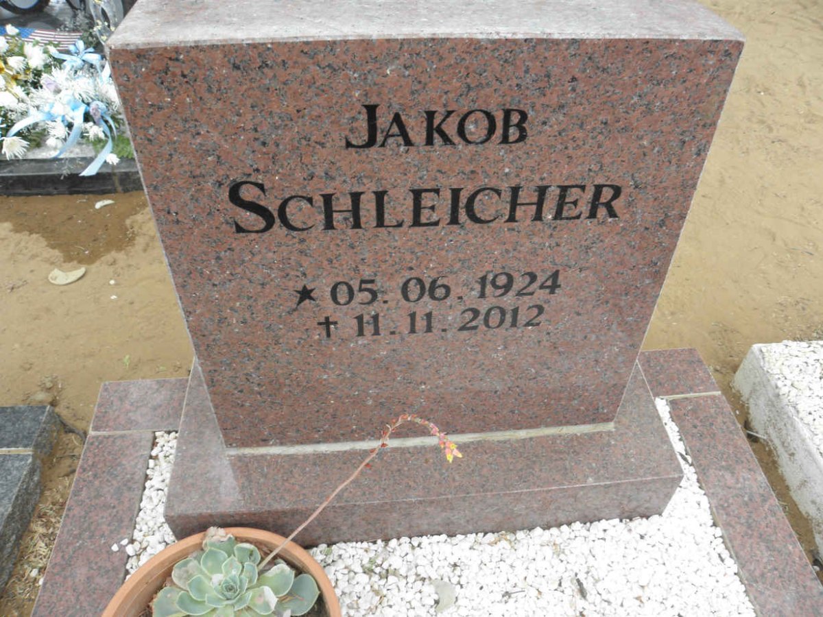 SCHLEICHER Jakob 1924-2012