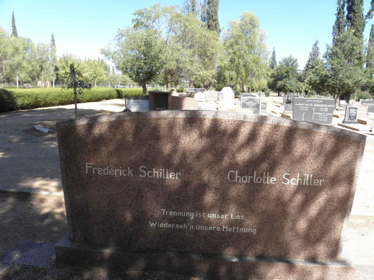 SCHILLER Frederick &amp; Charlotte