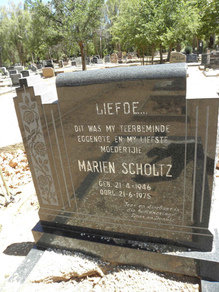 SCHOLTZ Marien 1946-1975
