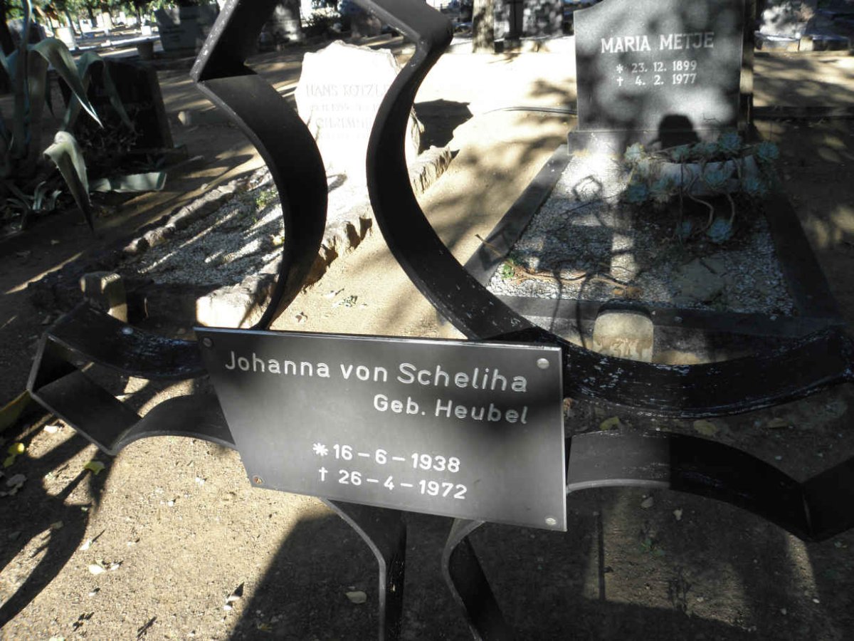 SCHELIHA Johanna, von nee HEUBEL 1938-1972