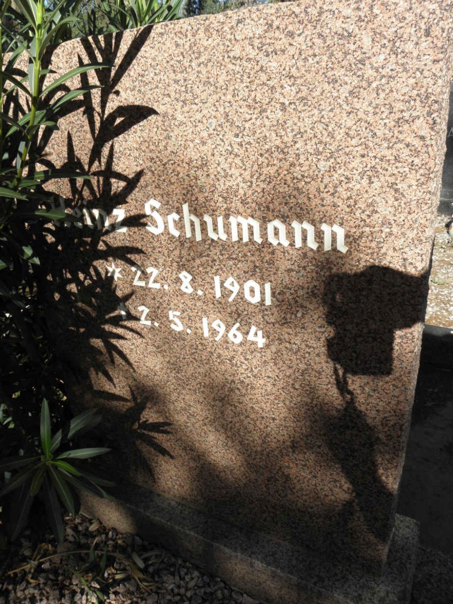 SCHUMANN Franz 1901-1964