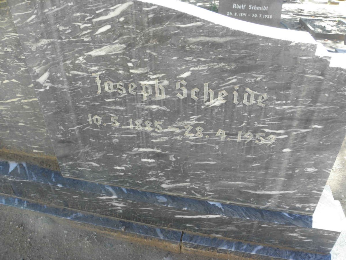 SCHEIDE Joseph 1885-1959