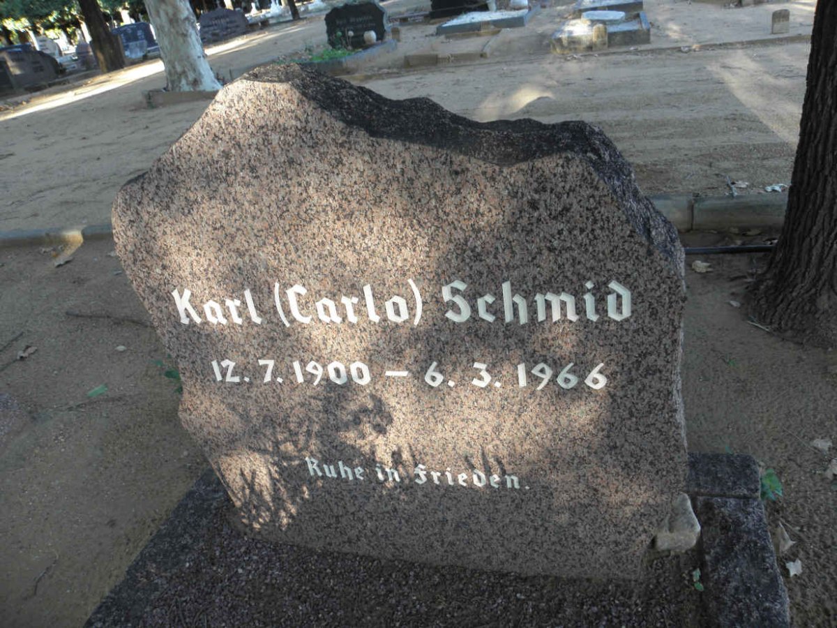 SCHMID Karl 1900-1966