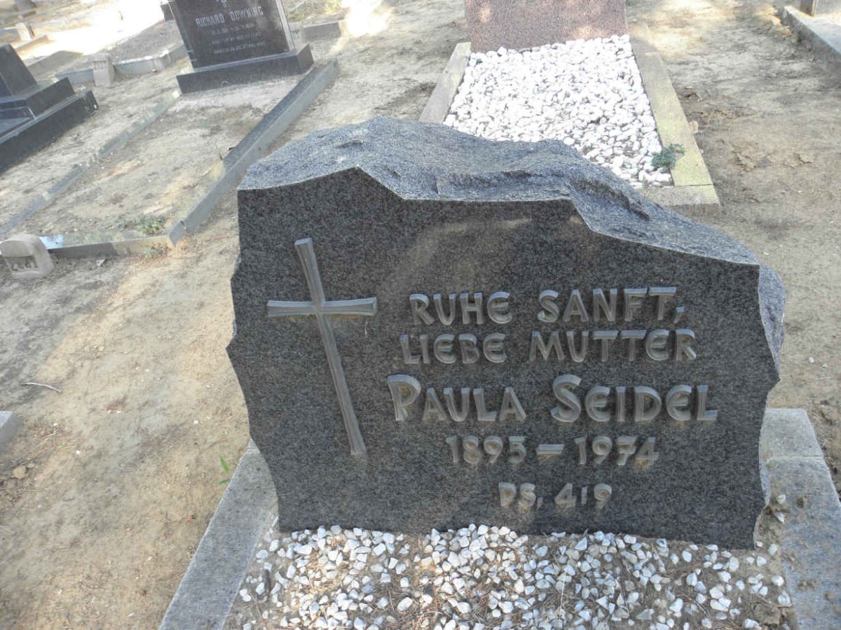 SEIDEL Paula 1895-1974