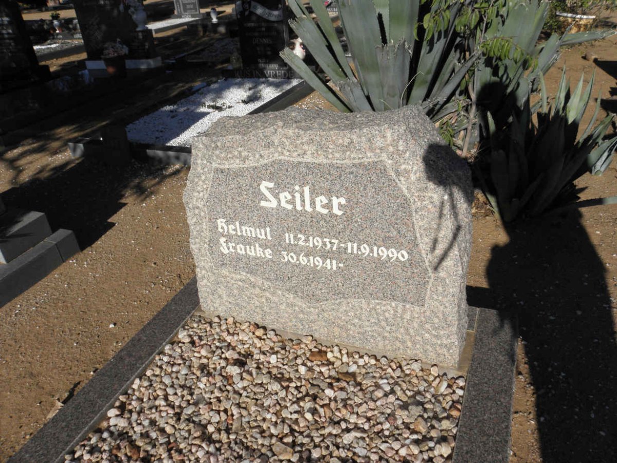 SEILER Helmut 1937-1990 &amp; Frauke 1941-