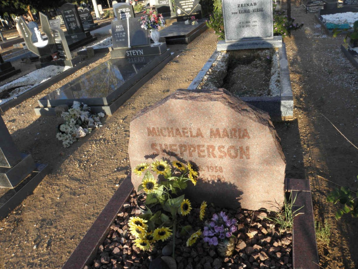 SHEPPERSON Michaela Maria 1958-1996
