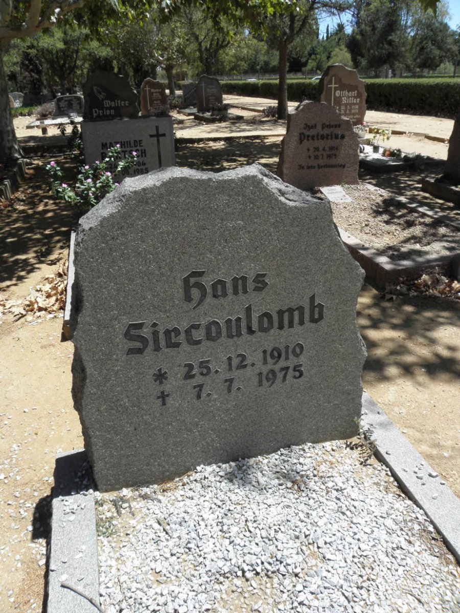 SIRCOULOMB Hans 1910-1975