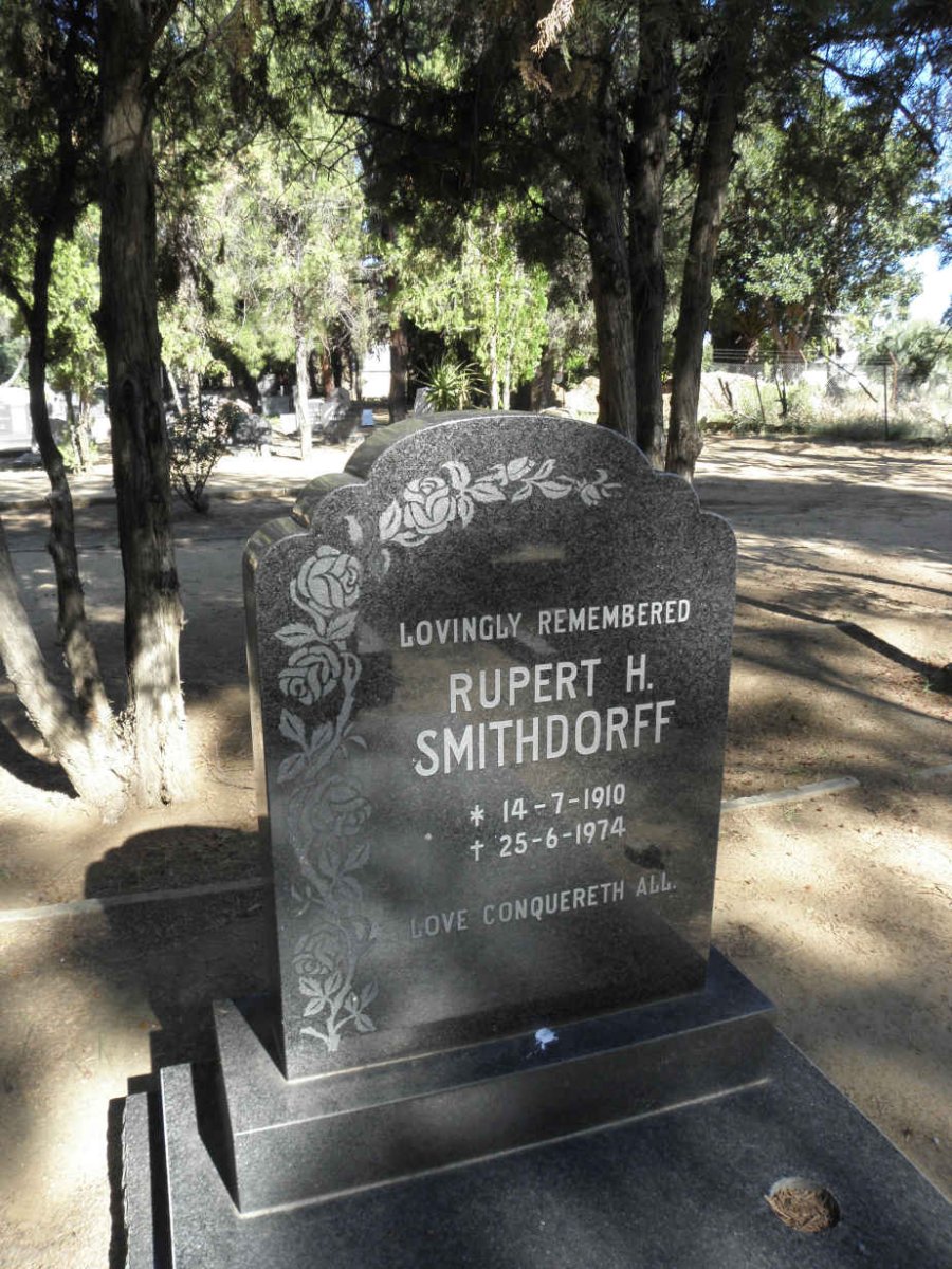 SMITHDORFF Rupert H. 1910-1974