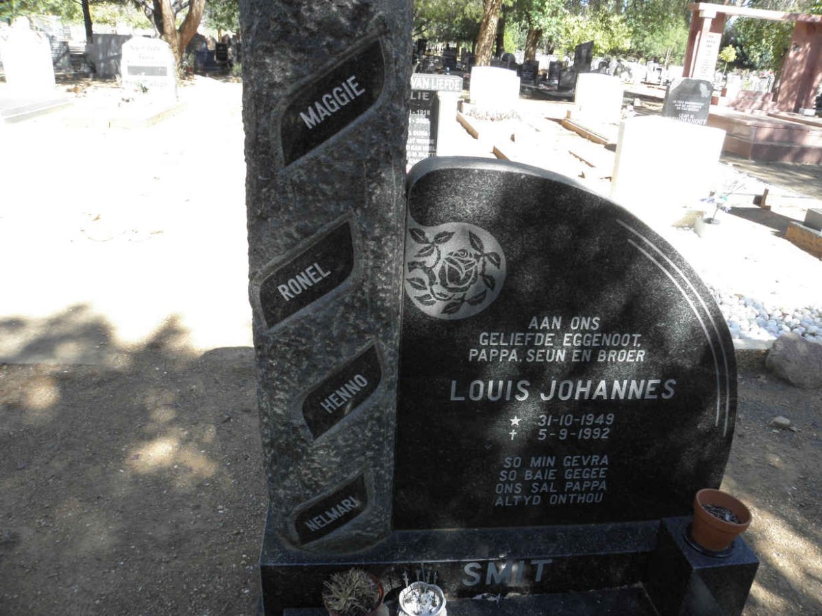 SMIT Louis Johannes 1949-1992