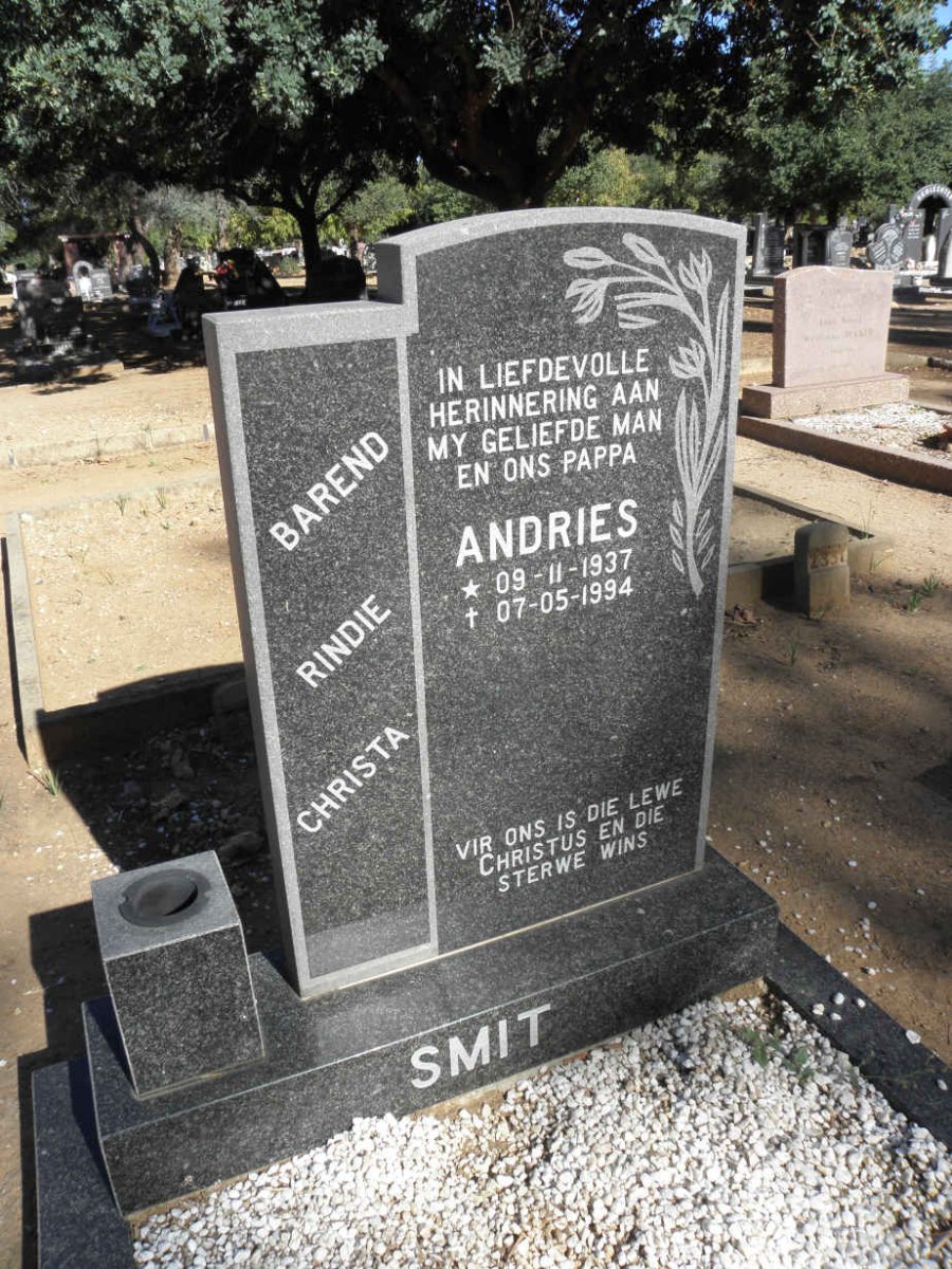 SMIT Andries 1937-1994