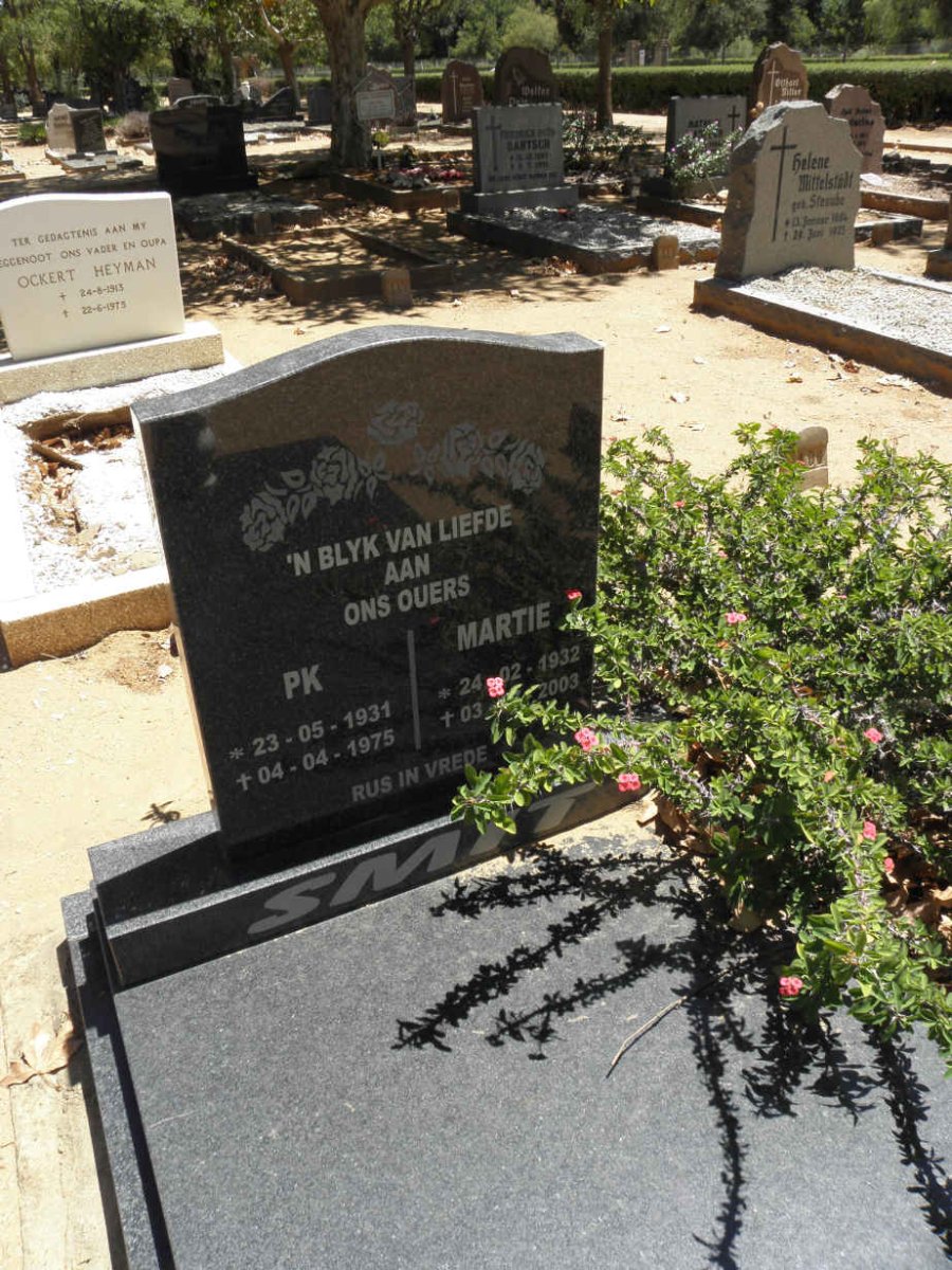 SMIT Pk 1931-1975 &amp; Martie 1932-2003