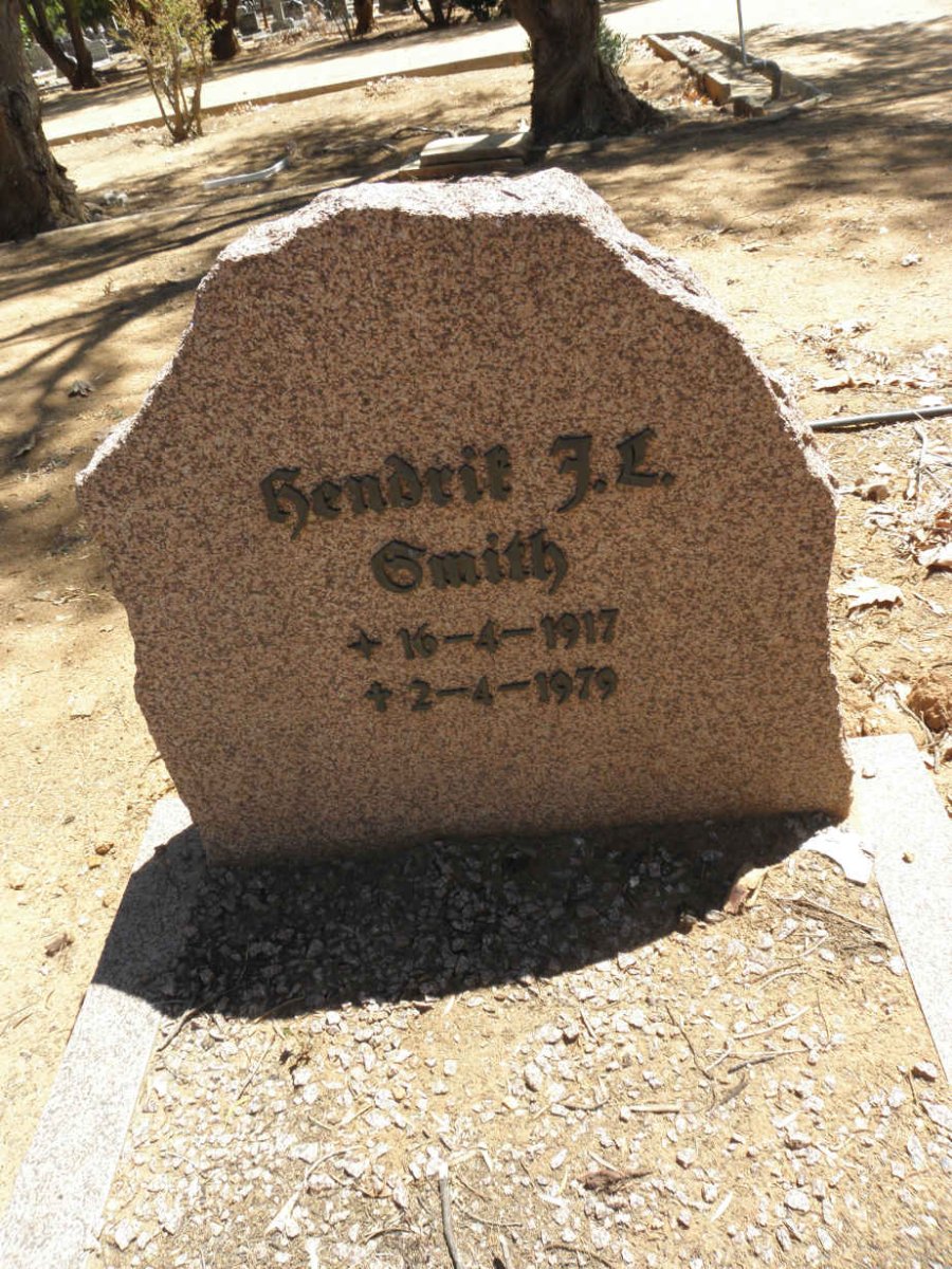 SMITH Hendrik J.L. 1917-1979