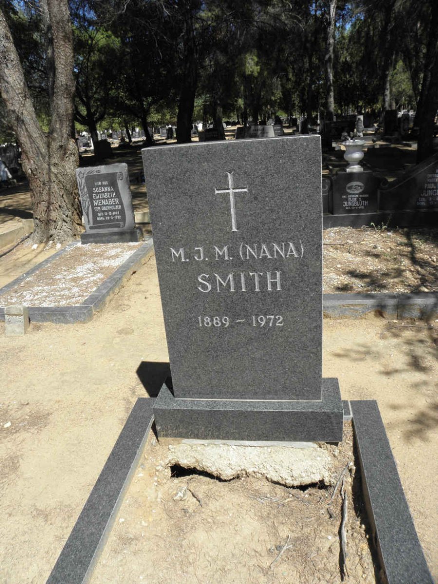 SMITH M.J.M. 1889-1972