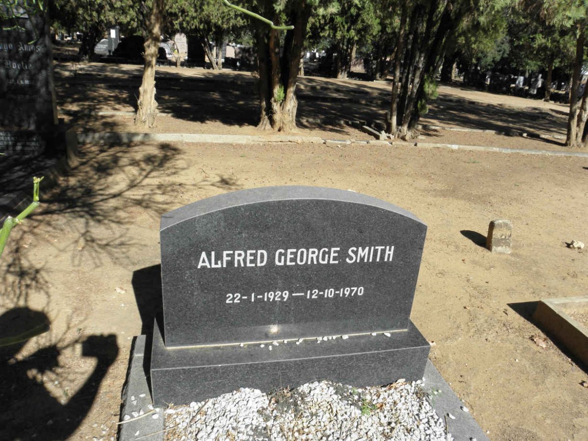 SMITH Alfred George 1929-1970