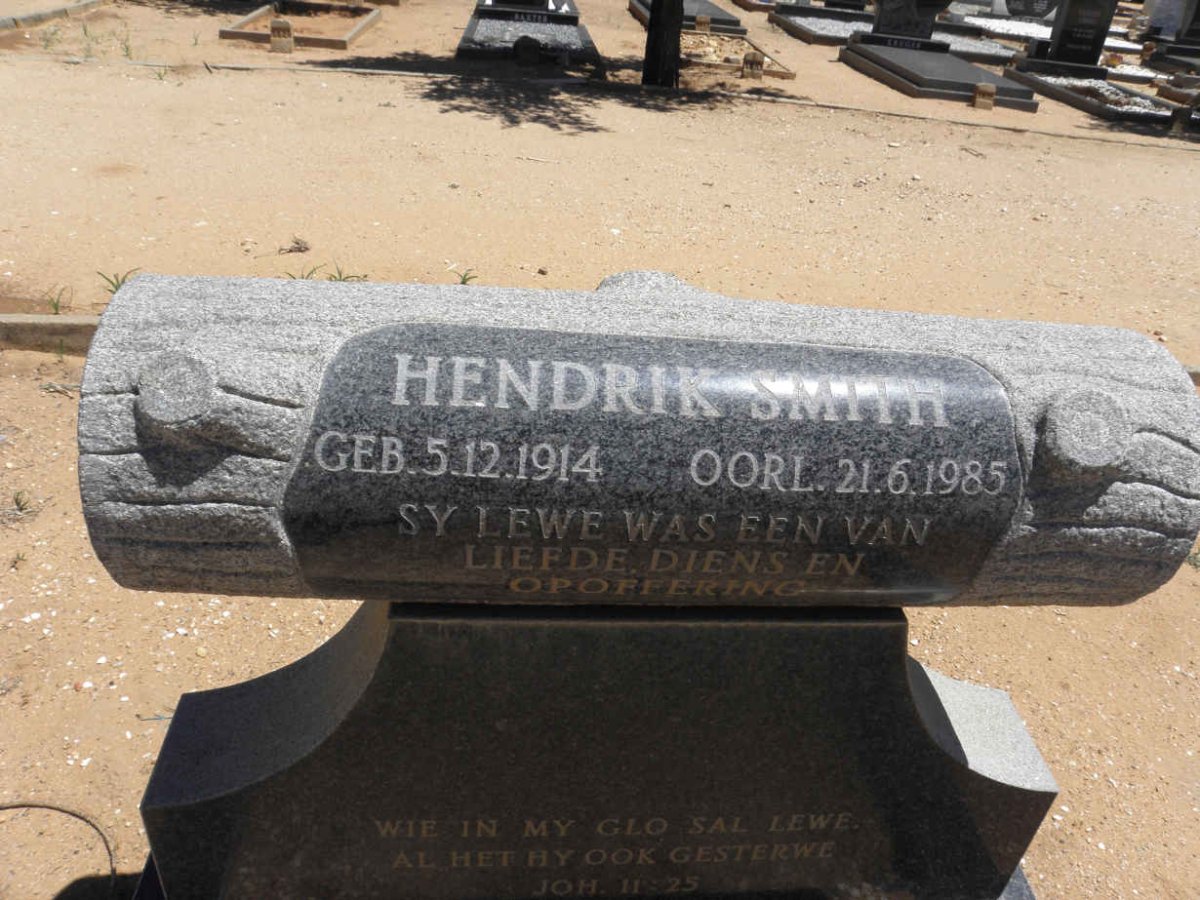 SMITH Hendrik 1914-1985