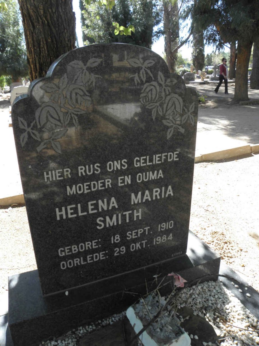 SMITH Helena Maria 1910-1984