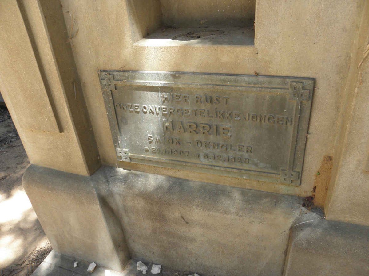 SMINK-DENGLER Harrie 1907-1928