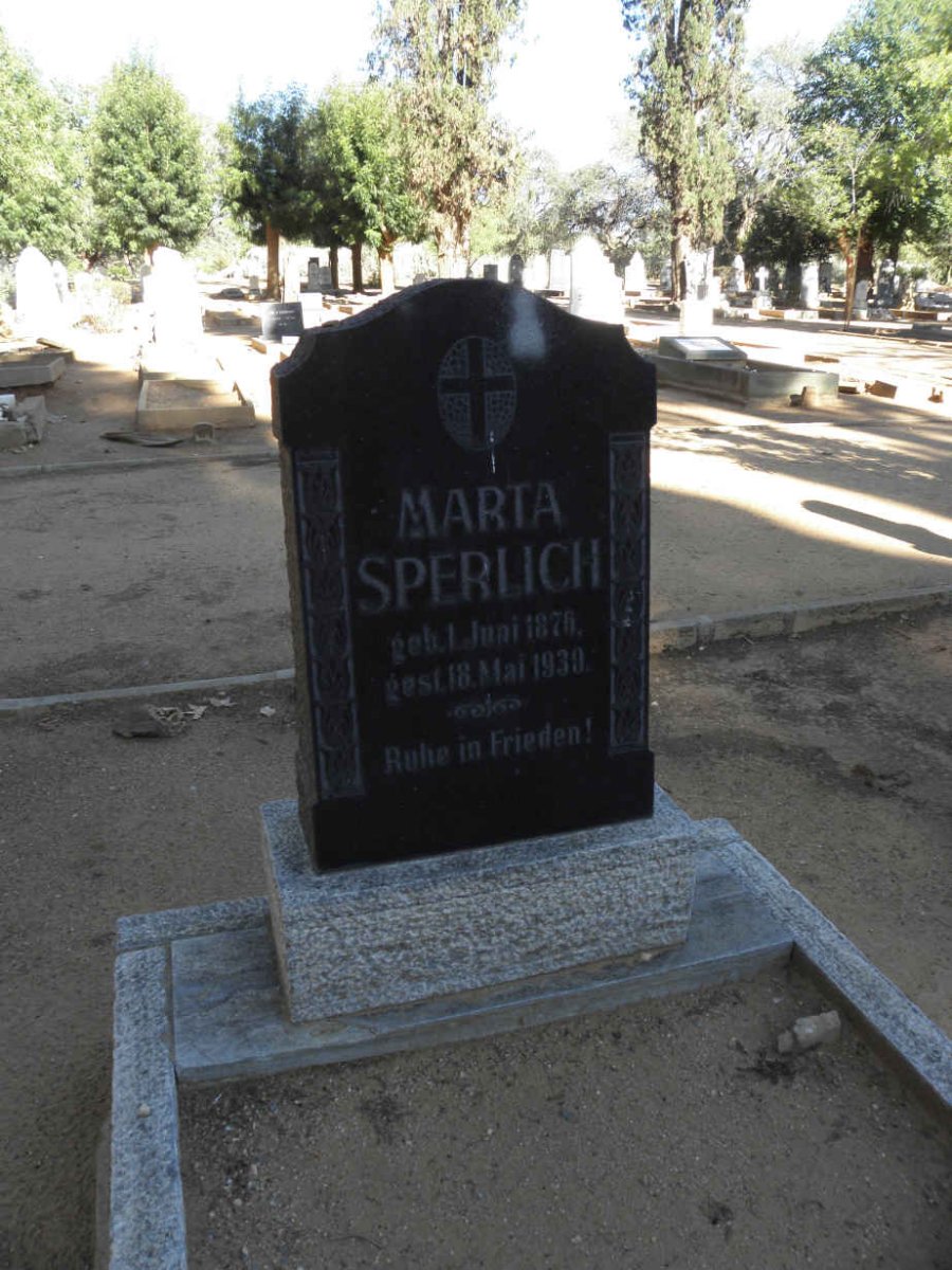 SPERLICH Maria 1876-1939
