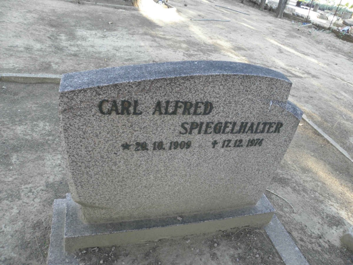 SPIEGELHALTER Carl Alfred 1909-1974