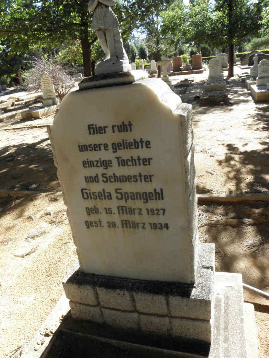 SPANGEHL Gisela 1927-1934