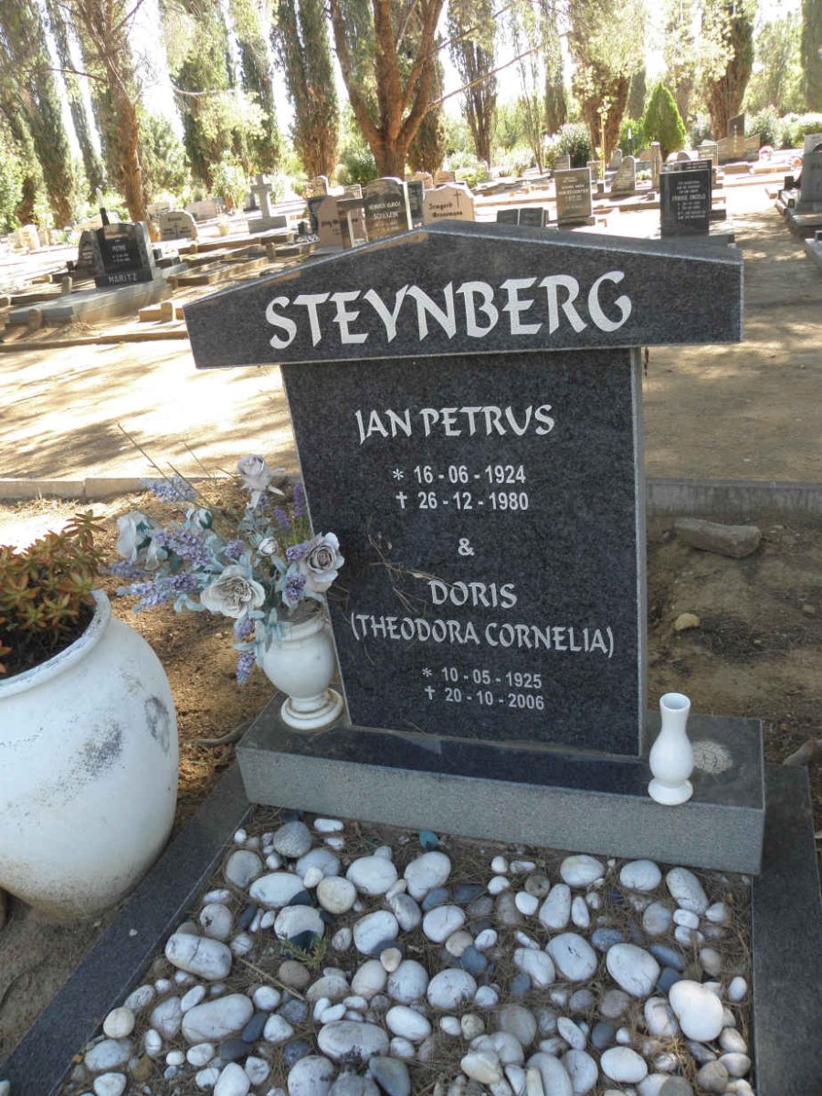 STEYNBERG Jan Petrus 1924-1980 &amp; Theodora Cornelia 1925-2006