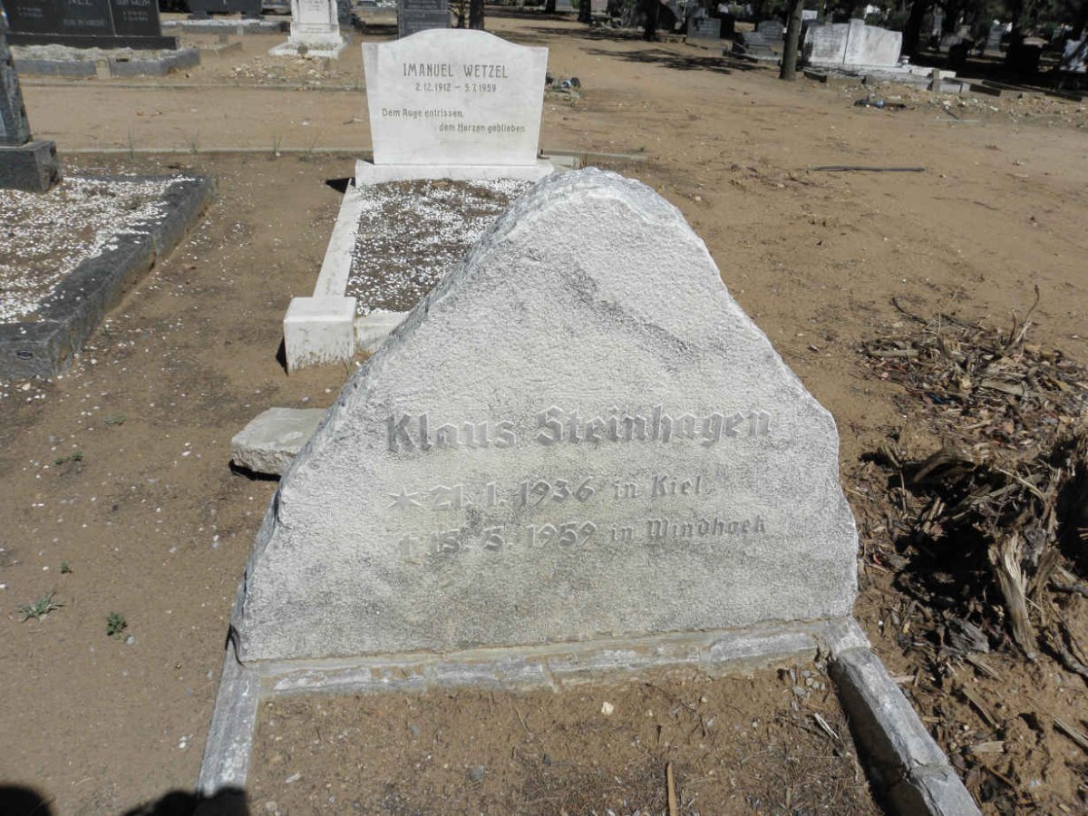 STEINHAGEN Klaus 1936-1959