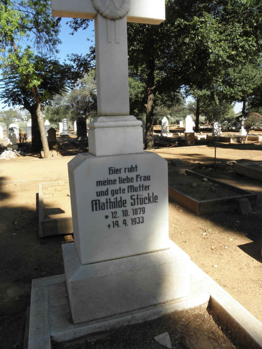 STÜCKLE Mathilde 1879-1933