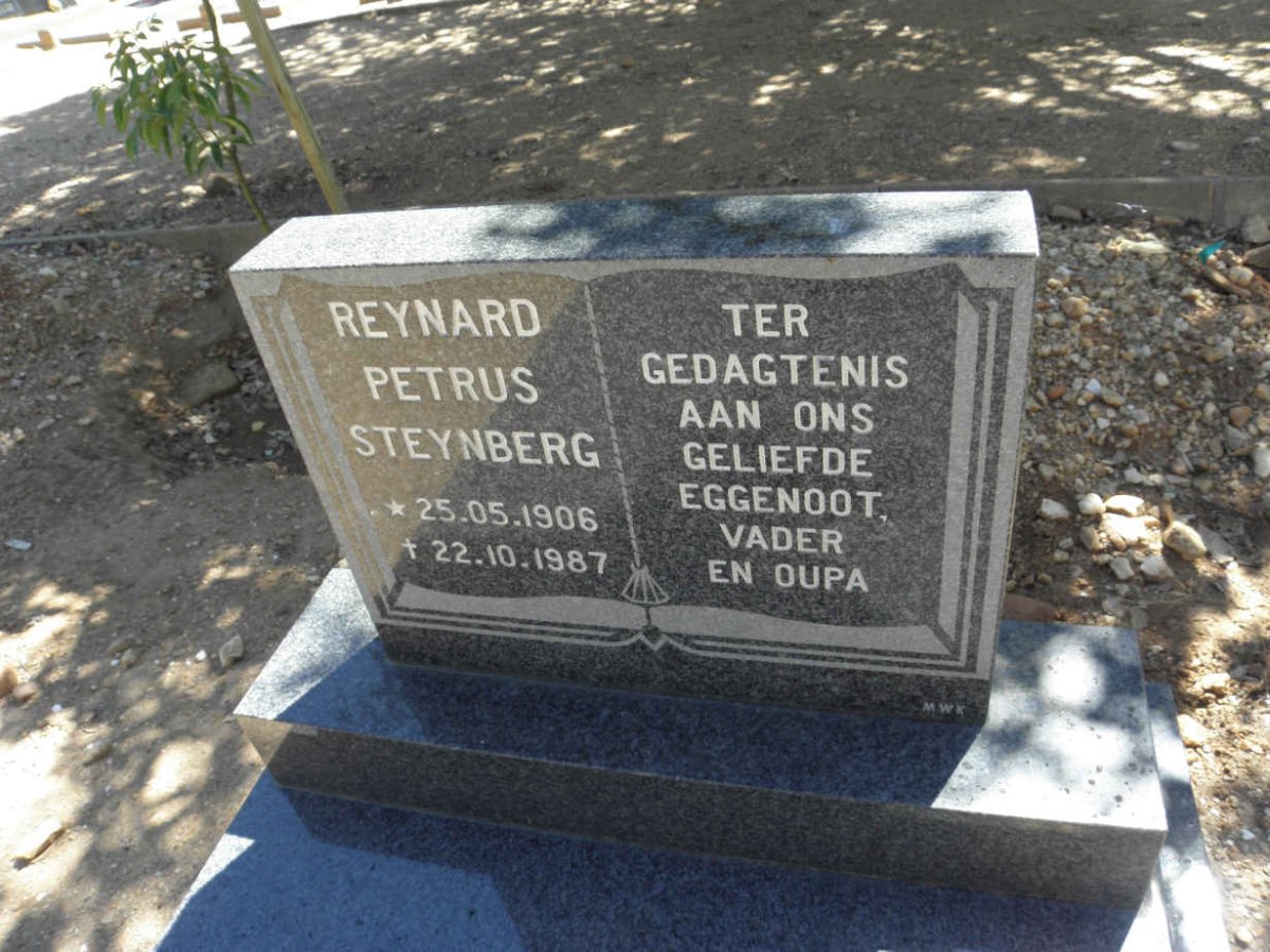 STEYNBERG Reynard Petrus 1906-1987
